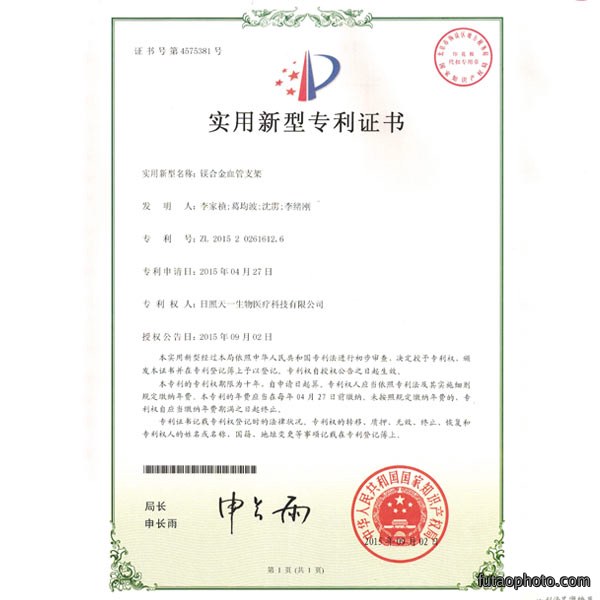实用新型专利